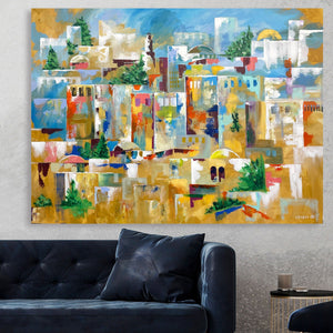 Grabar Anna / Jerusalem Original Painting AHAVART