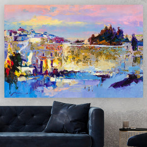Sergei Moskalev - Evening at the Kotel Giclee Print AHAVART
