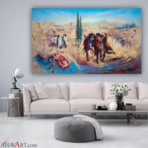 Jerusalem Dance / Anna Zarnitsky Giclee Print AHAVART
