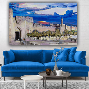 Jerusalem Gate / Sergei Moskalev Giclee Print AHAVART