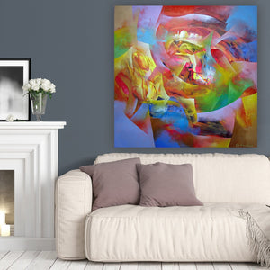 ''Jerusalem Oh Heaven'' / Eduard Grossman Giclee Print AHAVART