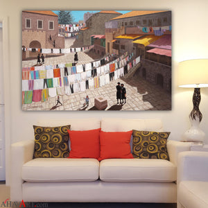 Mea Shearim - Jerusalem / Mikail Chapiro Giclee Print AHAVART