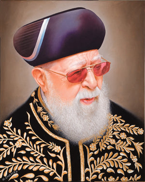 Rav Obadia Yossef / By Mikhail Chapiro Giclee Print AHAVART