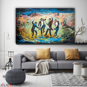 Simha Dance II / Anna Zarnitsky Giclee Print AHAVART
