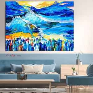 The Crossing / Sergei Moskalev Giclee Print AHAVART