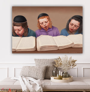 The Heder / Mikhail Chapiro Giclee Print AHAVART