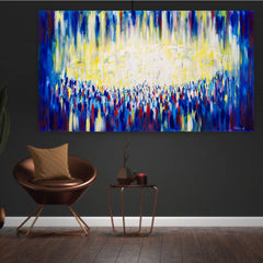Anna Grabar / '' City of Light'' Giclee Print AHAVART 