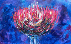 Anna Grabar / Dream Menorah Giclee Print AHAVART 