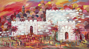 Anna Grabar / Sunset in Jerusalem Giclee Print AHAVART 