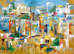 Grabar Anna / Jerusalem Original Painting AHAVART 