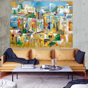 Grabar Anna / Jerusalem Original Painting AHAVART 