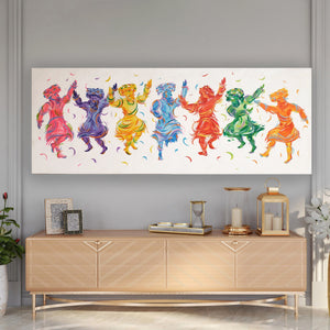 Grabar Anna / Simha Dance Original Painting AHAVART 