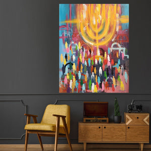 Grabar Anna / The Path of Faith Original Painting AHAVART 