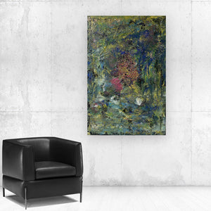 Harrouch Mordekhai Michel / ''A walk in the imagination'' Original Painting AHAVART 