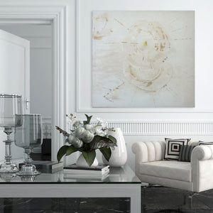 Harrouch Mordekhai Michel / ''Shalom Bayit" "Peace at Home" Original Painting AHAVART 