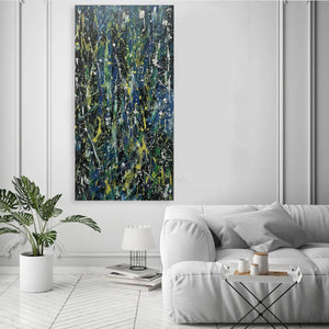 Harrouch Mordekhai Michel / ''"The Sword of Israel"'' Original Painting AHAVART 