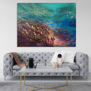 Raanan Yoram / ''A New Journey'' Original Painting AHAVART 