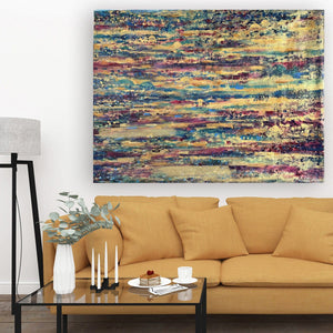 Raanan Yoram / 'Jerusalem Gold'' Original Painting AHAVART 