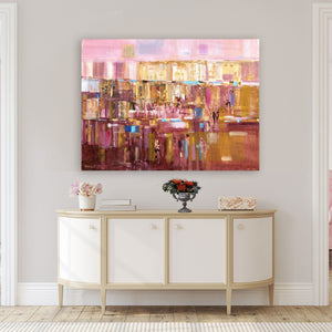 Raanan Yoram / ''Kotel Rose'' Original Painting AHAVART 