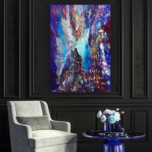 Raanan Yoram / '' Lech Lecha'' Original Painting AHAVART 