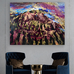 Raanan Yoram / '' Shaken and Stirred'' Original Painting AHAVART 