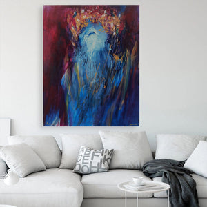 Raanan Yoram / ''The King's Song'' Original Painting AHAVART 