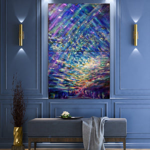 Raanan Yoram / ''Tsipia'' Original Painting AHAVART 
