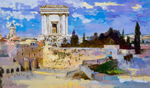 Sergei Moskalev - The Temple II Giclee Print AHAVART 