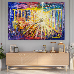 Snesareva Lioudmila - The Dream Original Painting AHAVART 