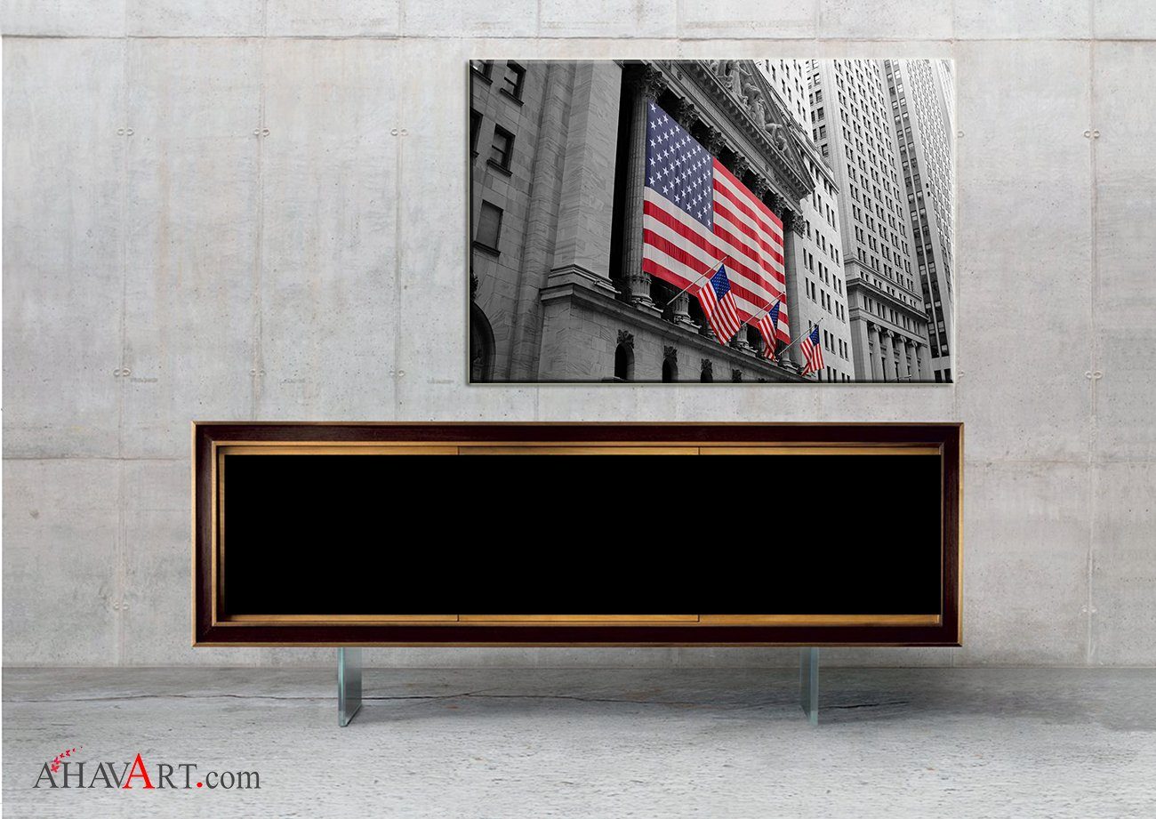 American Flag NYC - USA Fine Art Photography AHAVART 