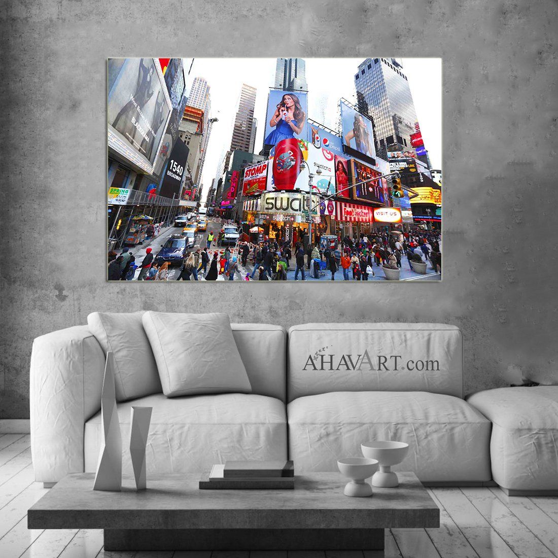 Busy Times Square - NYC - USA Fine Art Photography AHAVART 