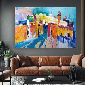 City of Colours / Sergei Moskalev Giclee Print AHAVART 