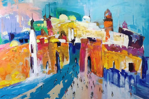 City of Colours / Sergei Moskalev Giclee Print AHAVART 