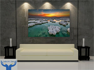 Crystal Sunrise - Dead Sea - Israel Fine Art Photography AHAVART 
