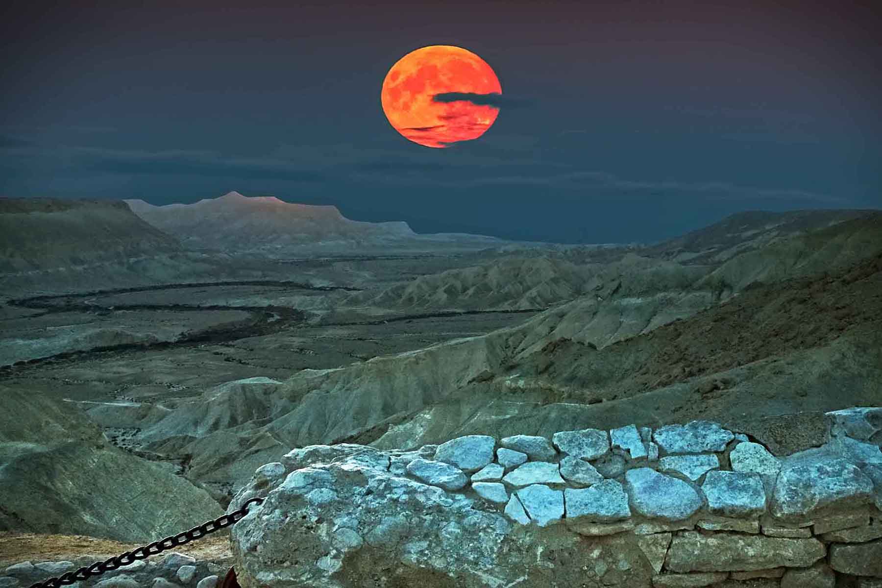 Dramatic Dead Sea Sunrise Impression - Israel Fine Art Photography AHAVART 