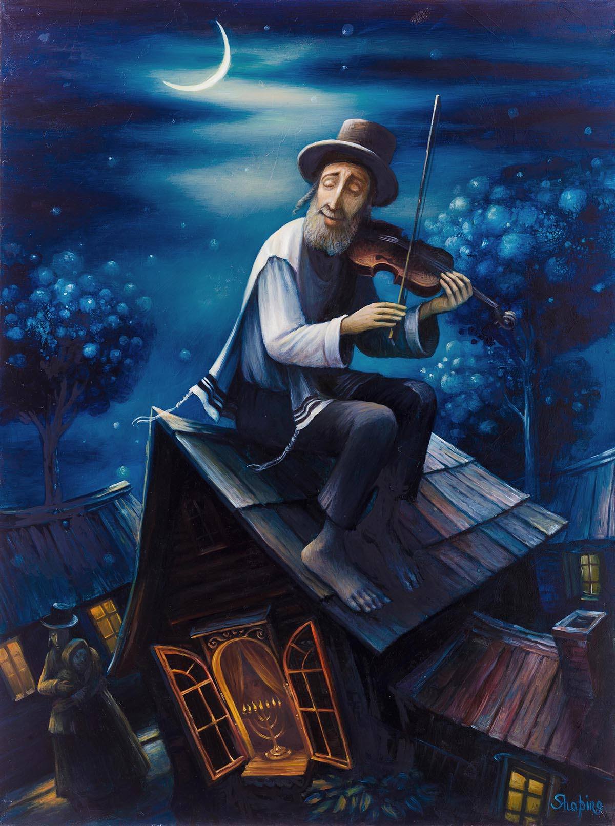 Fiddler on the Roof / Boris Shapiro Giclee Print AHAVART 