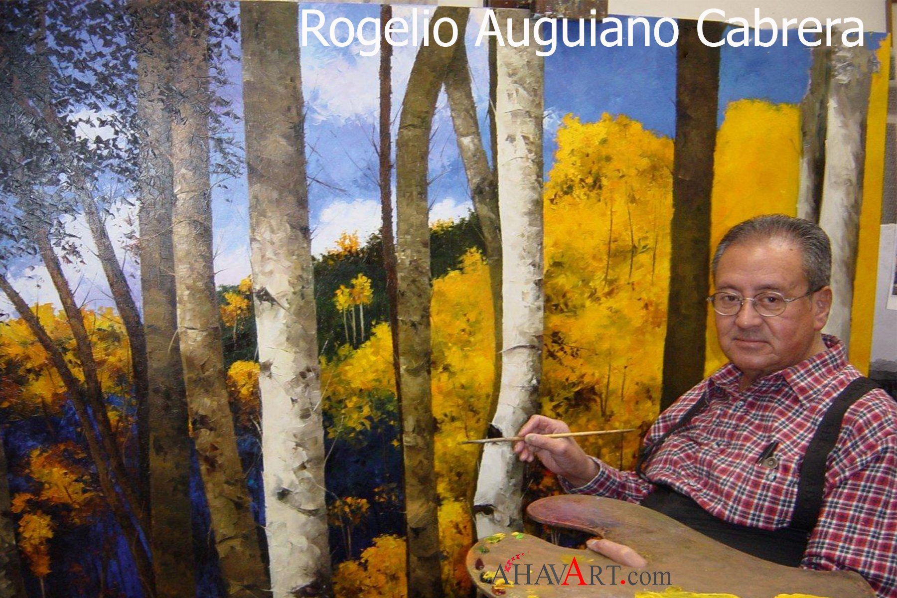 Fleurs des Champs / Original Painting / Rogelio Anguiano Cabrera Original Painting AHAVART 