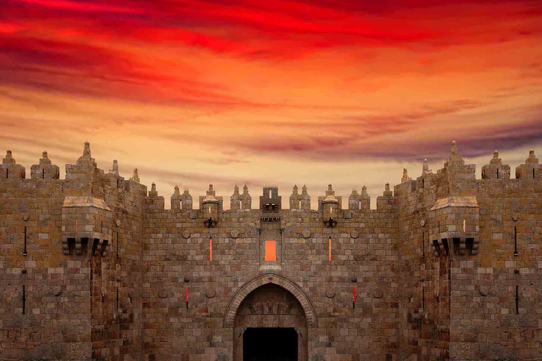 Timeless Fine Art Jerusalem Gate AHAVART timeless-fine-art-jerusalem-gate-ahavart