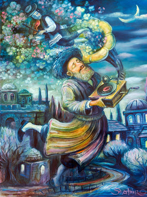 Jewish Melody / Boris Shapiro Giclee Print AHAVART 