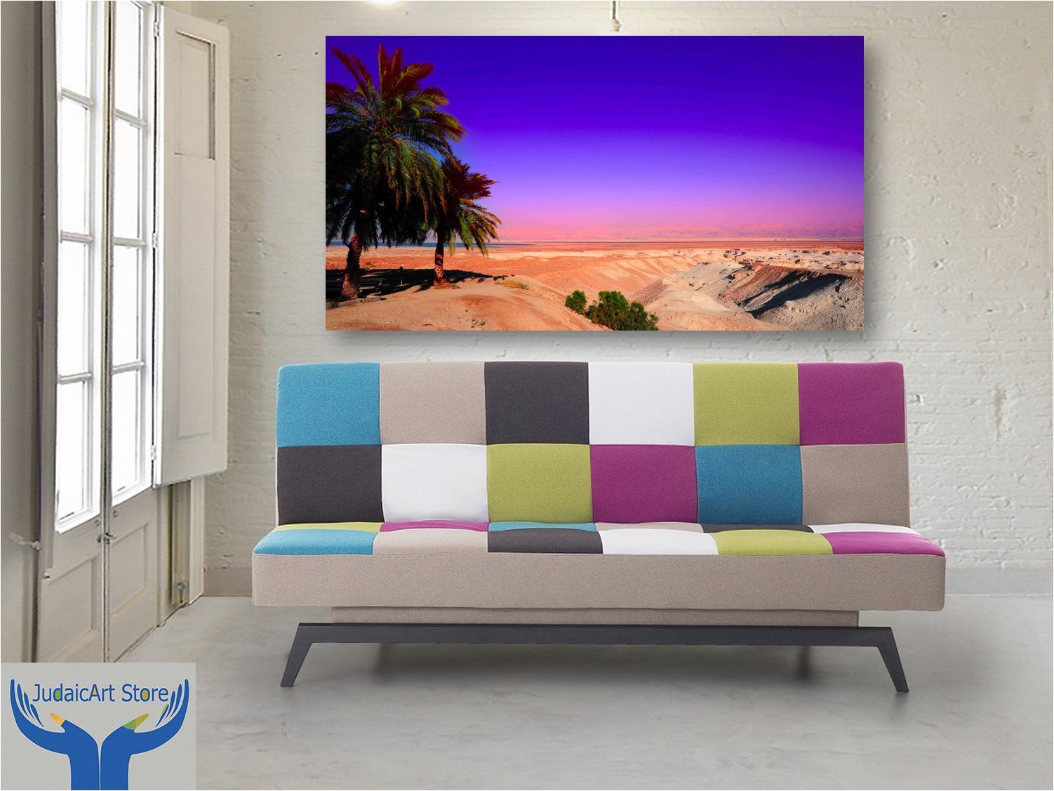 Landscape of Judea Mountains - Dead Sea - Israel Fine Art Photography AHAVART 