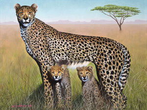 Mikhail Chapiro - Motherhood-Leopards AHAVART 