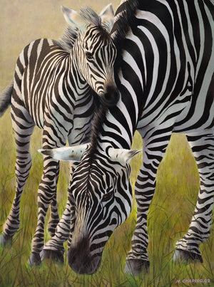 Mikhail Chapiro - Motherhood-Zebras AHAVART 