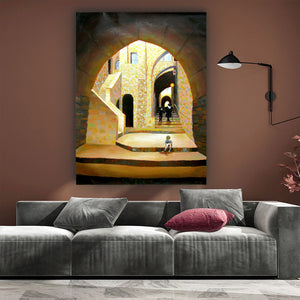 Old City Alley/ Dan Dobrin Giclee Print AHAVART 