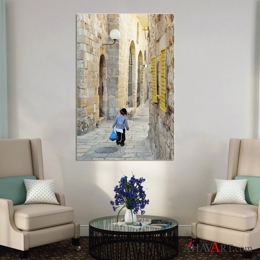 Orthodox Jewish Boy - Jerusalem Fine Art Photography AHAVART 