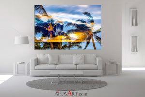 Palms (Double Exposure) / Patrick Huot Fine Art Photography AHAVART 