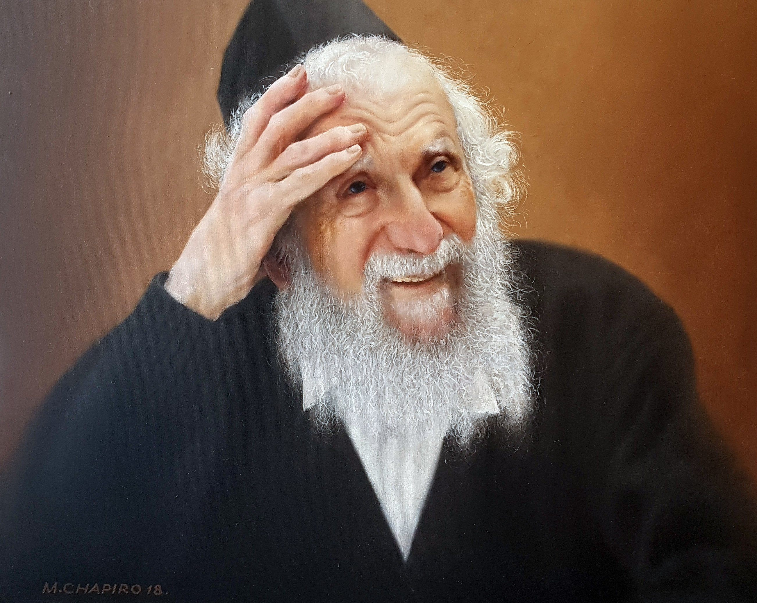 Rabbi Yaakov Edelstein Giclee Print AHAVART 