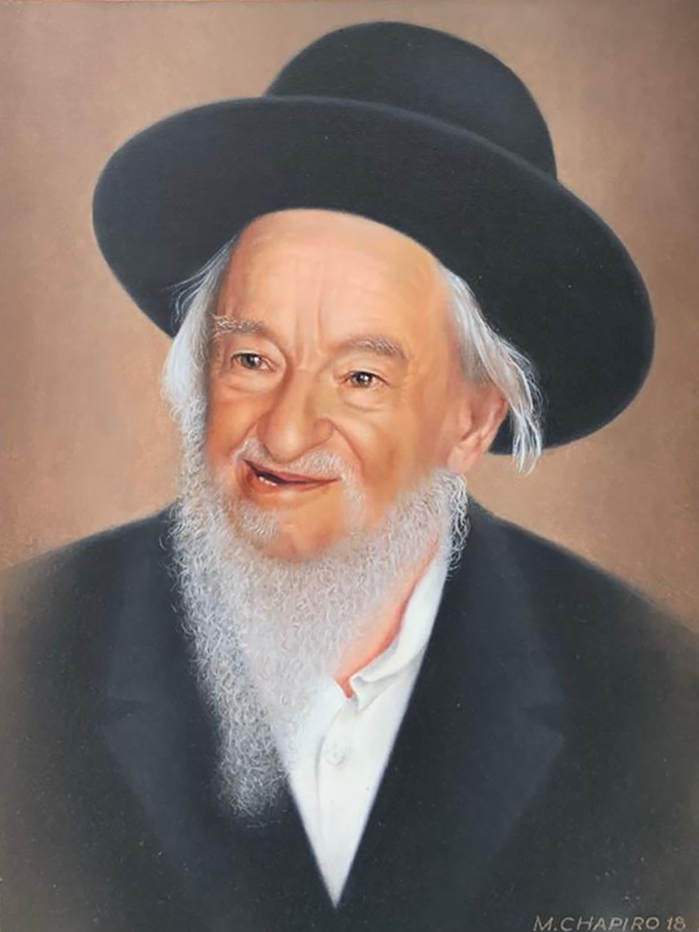 Rabbi Yaakov Galinsky / By Mikhail Chapiro Giclee Print AHAVART 