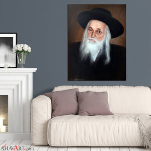 Rabbi Yoel Teitelbaum / By Mikhail Chapiro Giclee Print AHAVART 