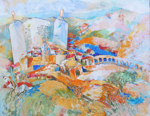 Simcha Torah / Ruth Rabinkov Giclee Print AHAVART 