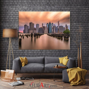 Sunrise in Manhatan - NYC / Patrick Huot Fine Art Photography AHAVART 